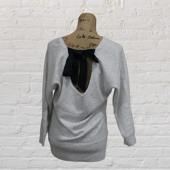 White House Black Market Sequined Sweater - Picture 2 of 5